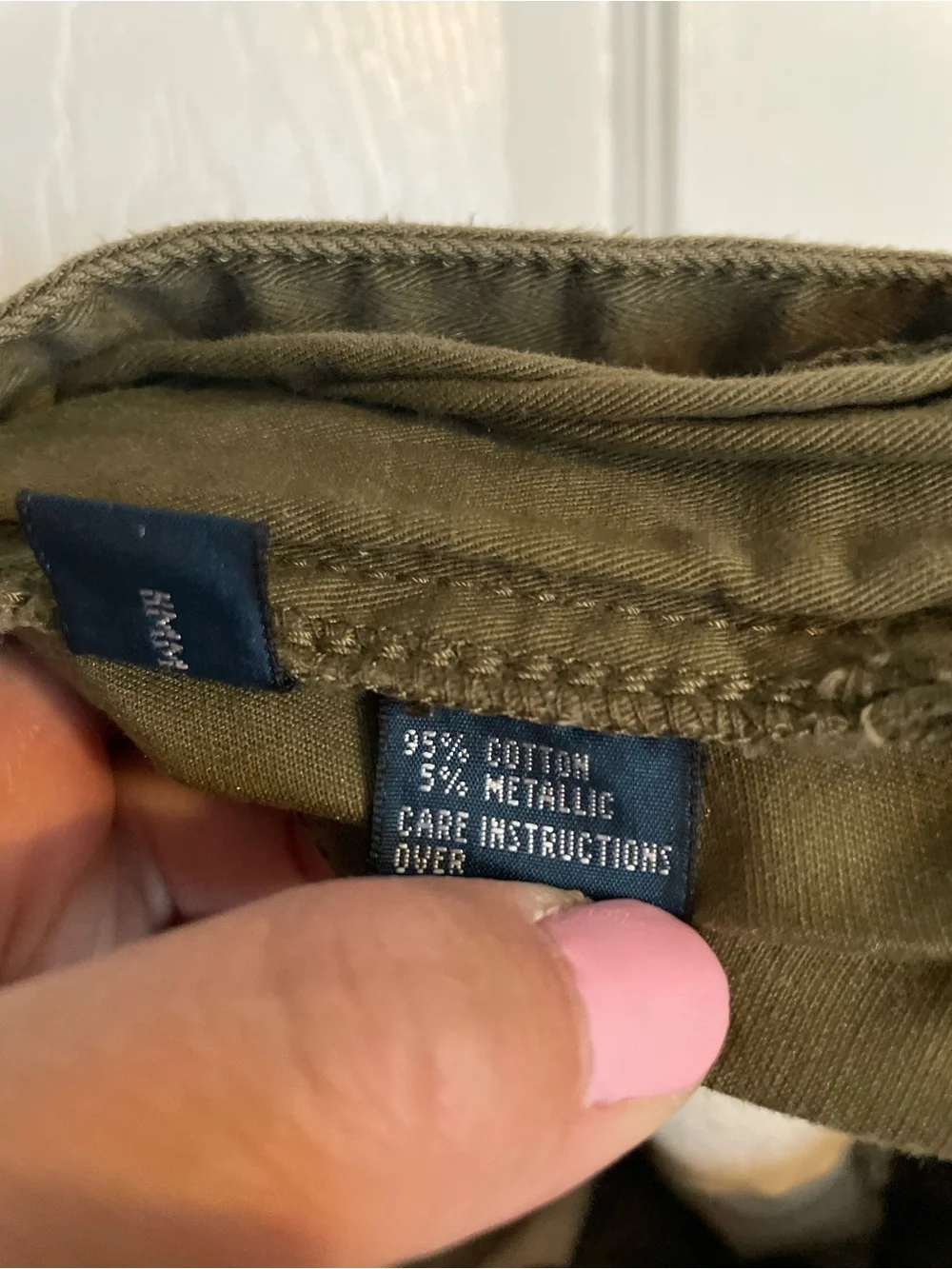 Vintage Polo by Ralph Lauren Men's 34/30 Olive Cargo Pants - Utility Style